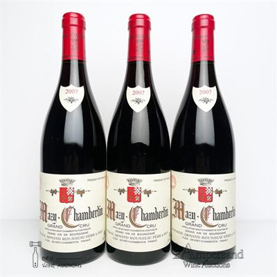 MAZY CHAMBERTIN 2007 - Armand Rousseau - 3 Bottles