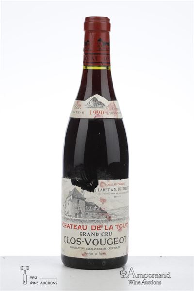 CLOS VOUGEOT 1990 - Chateau de la Tour - 1 Bottle