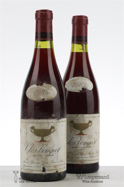CLOS VOUGEOT 1985 - Gros Frere et Soeur - 2 Bottles