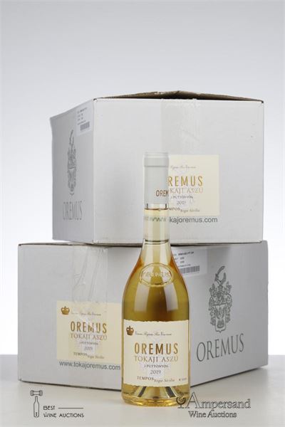 OREMUS TOKAJI ASZU 3 PUTTONYOS 2019 - Tempos Vega Sicilia - 12 x 0,500Ltr - Oc 6