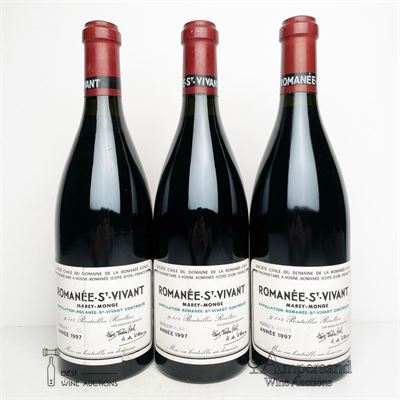 ROMANEE ST VIVANT 1997 - Domaine de la Romanee Conti - 3 Bottles