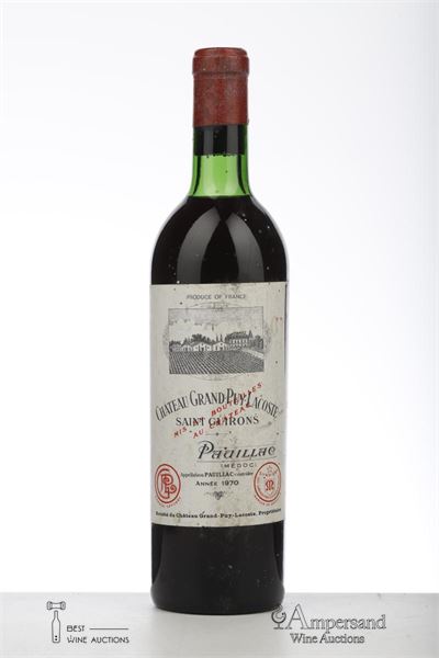 GRAND PUY LACOSTE 1970 - Mc - 1 Bottle