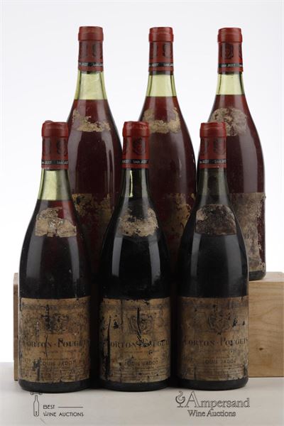 CORTON POUGETS 1979 - Louis Jadot - 6 Bottles