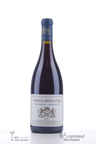 VOSNE ROMANEE LES CHAUMES 2007 - Comte Liger Belair - 1 Bottle