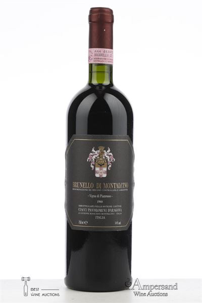 BRUNELLO DI MONTALCINO VIGNA DI PIANROSSO 1988 - Ciacci Piccolomini d'Aragona - 1 Bottle