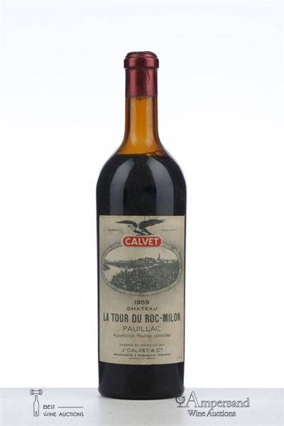 LA TOUR DU ROC MILON 1959 - Clavet - MB - 1 Bottle