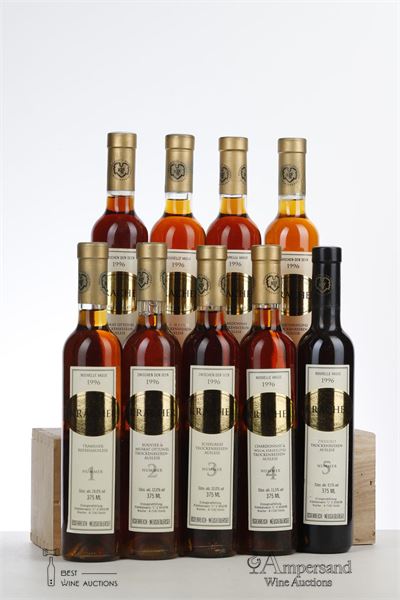 KRACHER TROCKENBEERENAUSLESE KOLLEKTION BOX 1996 - Alois Kracher 1 of 320 boxes - 9 x 0,375Ltr - Owc 9