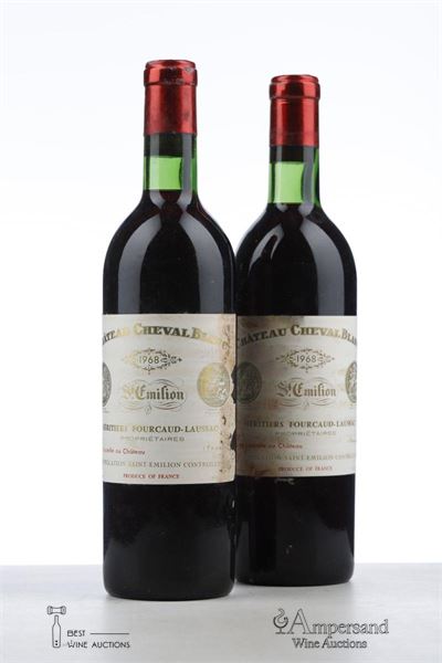 CHEVAL BLANC 1968 - Mc - 2 Bottles