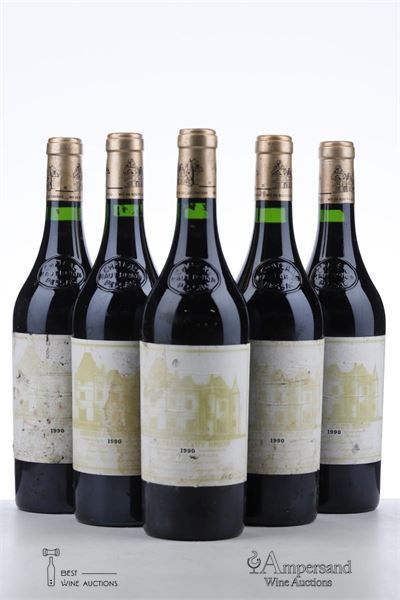 HAUT BRION 1990 - Mc - 5 Bottles