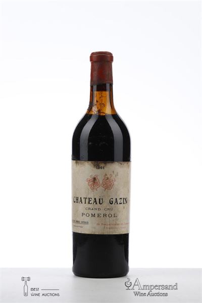 GAZIN 1961 - De Baillien Court - Mb - 1 Bottle