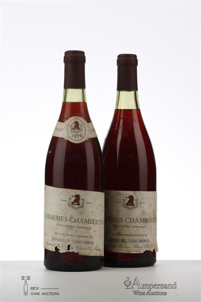 CHARMES CHAMBERTIN 1976 - Jaboulet Vercherre - 2 Bottles