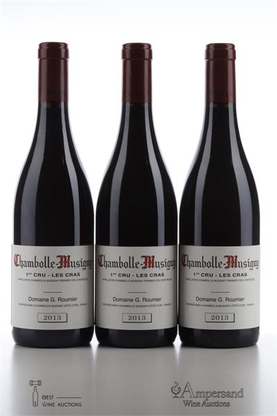 CHAMBOLLE MUSIGNY LES CRAS 2013 - Georges Roumier - 3 Bottles