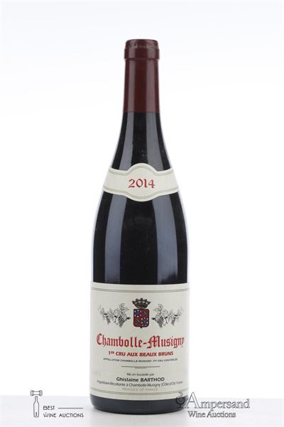 CHAMBOLLE MUSIGNY AUX BEAUX BRUNS 2014 - Ghislaine Barthod - 1 Bottle