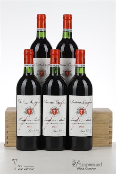 POUJEAUX 1983 - Mc - 5 Bottles