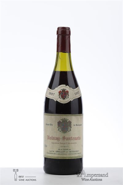 VOLNAY SANTENOTS 1997 - Grillot Bitouzet - 1 Bottle