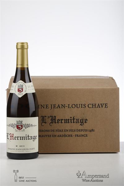 HERMITAGE BLANC 2022 - Jean Louis Chave - 6 Bottles - Oc 6