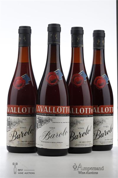 BAROLO BRICCO BOSCHIS 1967 - Cavallotto - 4 Bottles