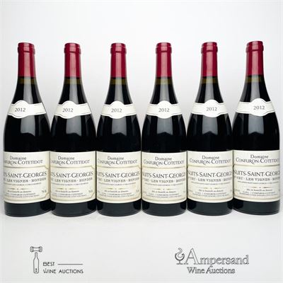 NUITS ST GEORGES LES VIGNES RONDES 2012 - Confuron Cotetidot - 6 Bottles