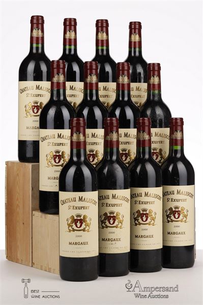 MALESCOT ST EXUPERY 2000 - Mc - 12 Bottles