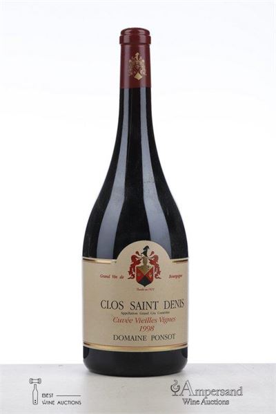 CLOS ST DENIS VIEILLES VIGNES 1998 - Ponsot - 1 Magnum