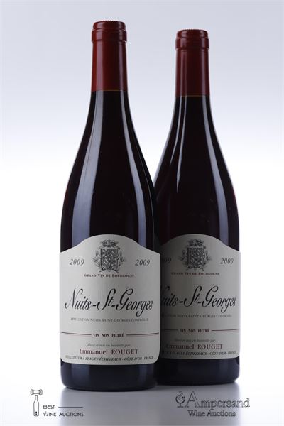 NUITS ST GEORGES 2009 - Emmanuel Rouget - 2 Bottles