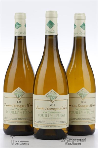 POUILLY FUISSE LES COURTELONGS 2010 - Domaine Saumaize Michelin - 3 Bottles