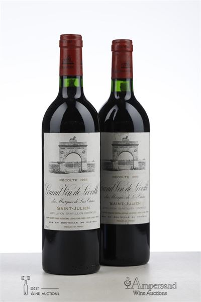 LEOVILLE LAS CASES 1986 - Mc - 2 Bottles