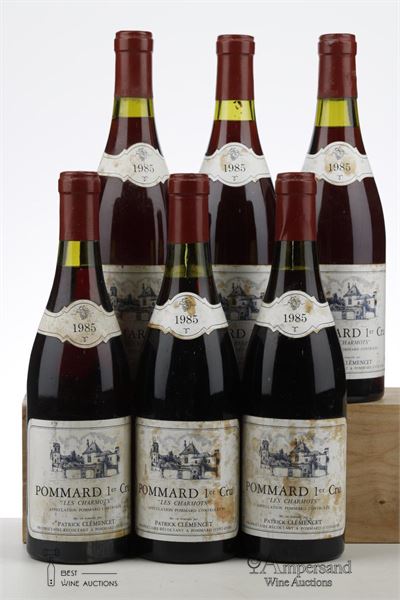 POMMARD LES CHARMOTS 1985 - Patrick Clemencet - 6 Bottles