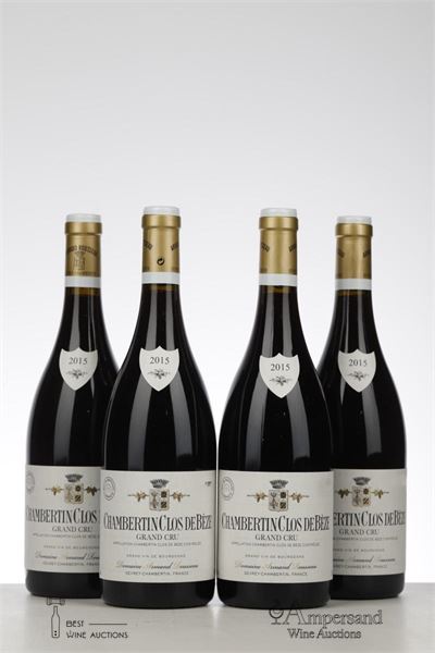 CHAMBERTIN CLOS DE BEZE 2015 - Armand Rousseau - 4 Bottles - Oc 6