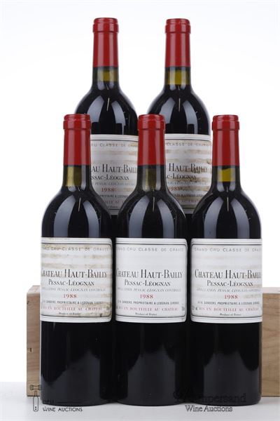 HAUT BAILLY 1988 - Mc - 5 Bottles