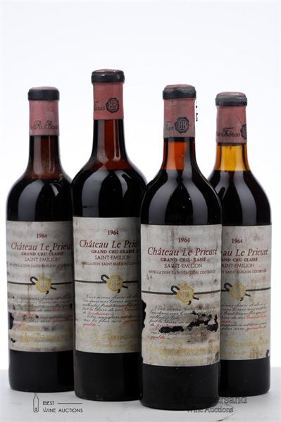 LE PRIEURE 1964 - Barriere - 4 Bottles