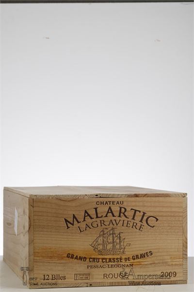 MALARTIC LAGRAVIERE 2009 - Mc - 12 Bottles - Owc 12