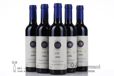 SASSICAIA 2006 - Tenuta San Guido - 5 Half Bottles