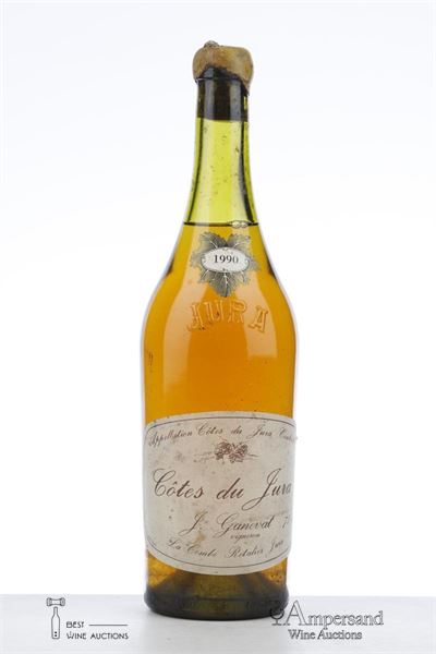 COTES DU JURA SOUS LA ROCHE LA COMBE ROTALIER BLANC 1990 - Ganevat - 1 Bottle