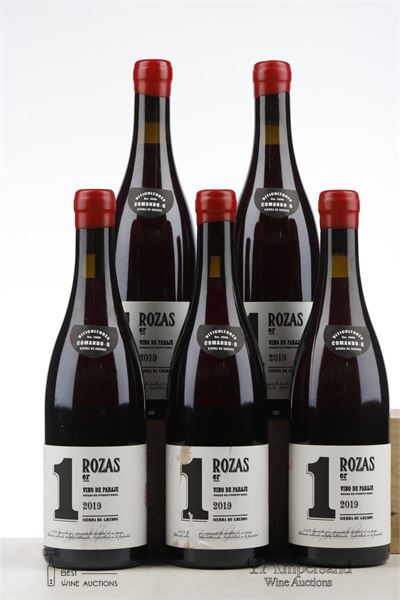 ROZAS 1ER VINO DE PARAJE 2019 - Comando G - 5 Bottles