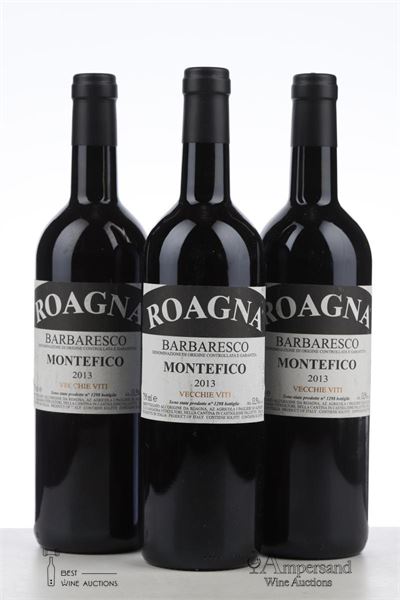 BARBARESCO MONTEFICO VECCHIE VITI 2013 - Roagna - 3 Bottles