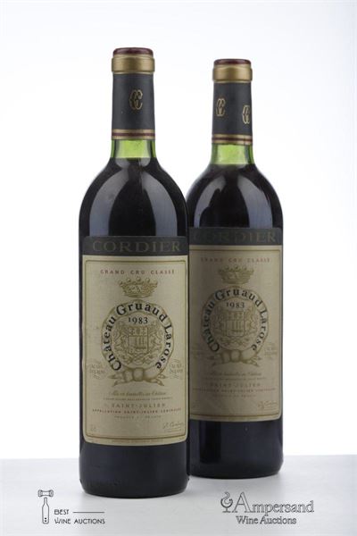 GRUAUD LAROSE 1983 - Mc - 2 Bottles