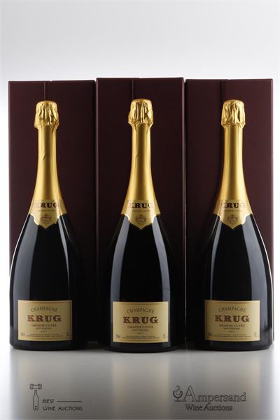 KRUG GRANDE CUVEE 163 Edition - 3 Magnums in Oc 1
