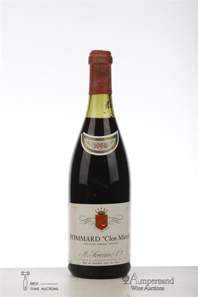POMMARD CLOS MICOT 1966 - A Servais - 1 Bottle