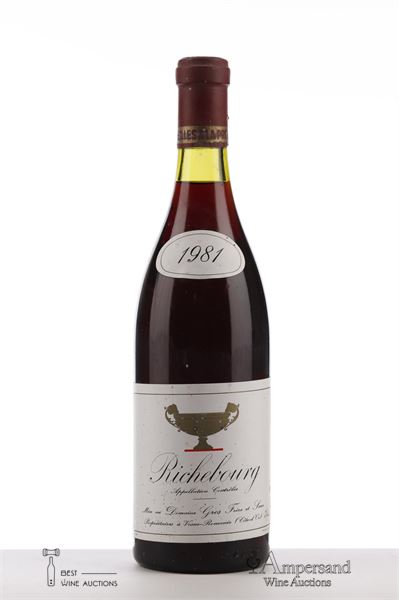 RICHEBOURG 1981 - Gros F&S - 1 Bottle