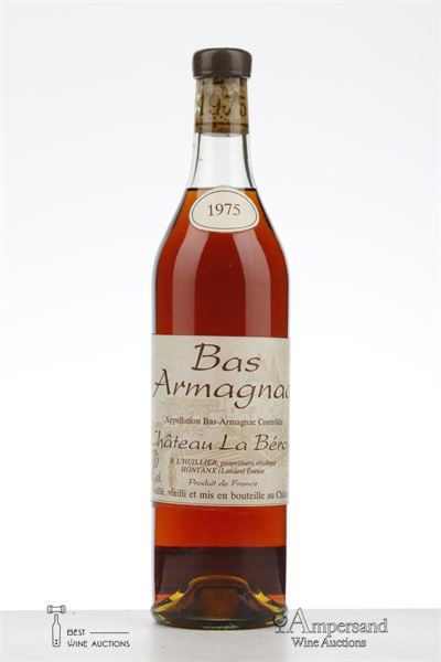 BAS ARMAGNAC 1975 - Chateau de la Beroje - 1 Bottle