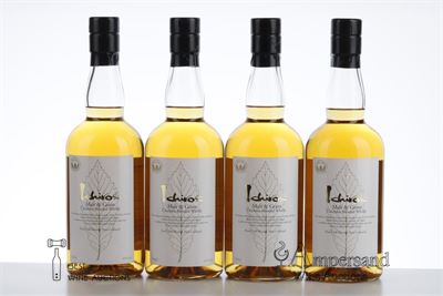 ICHIRO'S MALT & GRAIN - Chichibu - Alc 46% - 4 Bottles