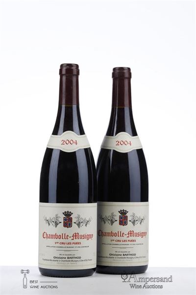 CHAMBOLLE MUSIGNY LES FUEES 2004 - Ghislaine Barthod - 2 Bottles