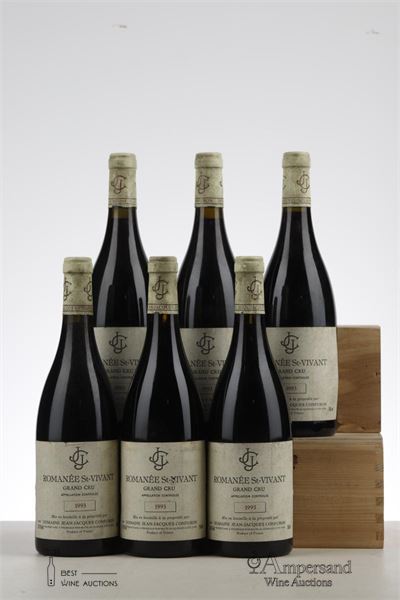 ROMANEE ST VIVANT 1993 - Jean Jacques Confuron - 6 Bottles