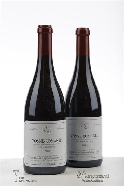 VOSNE ROMANEE 2009 - Sylvain Cathiard - 2 Bottles