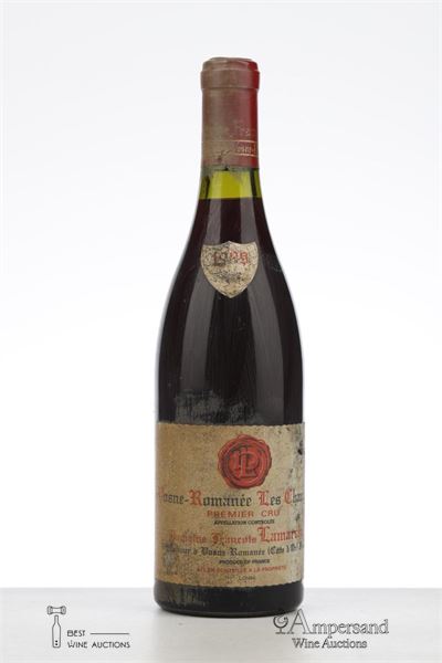 VOSNE ROMANEE LES CHAUMES 1989 - Lamarche - 1 Bottle