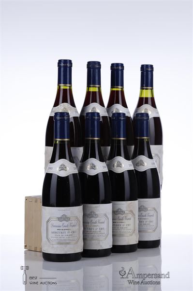 MERCUREY 1ER CRU CLOS DE PARADIS 1990 - Emile Voarick - 8 Bottles