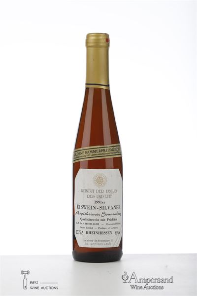 EISWEIN SILVANER ASPISHEIMER SONNENBERG 1991 - Weingut Reis und Luff - 1 x 0,375Ltr