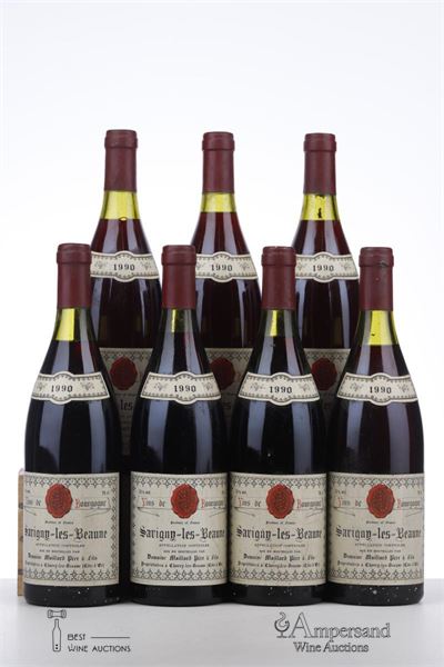 SAVIGNY LES BEAUNE 1990 - Maillard - 7 Bottles