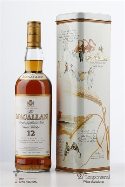 MACALLAN 12 Y - Sherry Oak Cask - Alc. 40% 1 bottle